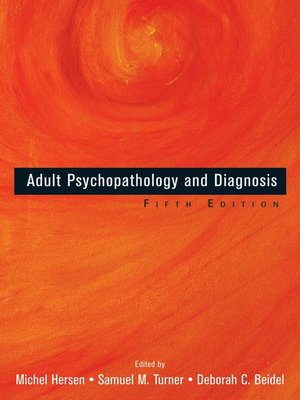cover image of Adult Psychopathology and Diagnosis